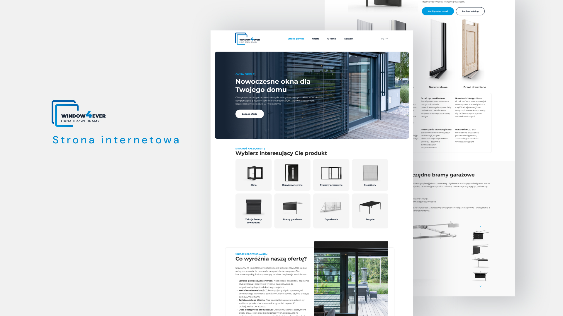 Strona internetowa - Window4ever